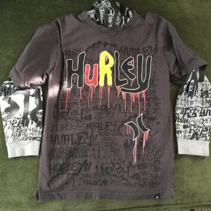 Hurley boys long sleeve with Hood